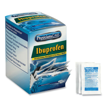 PhysiciansCare® Ibuprofen Pain Reliever, Two-pack, 125 Packs-box freeshipping - TVN Wholesale